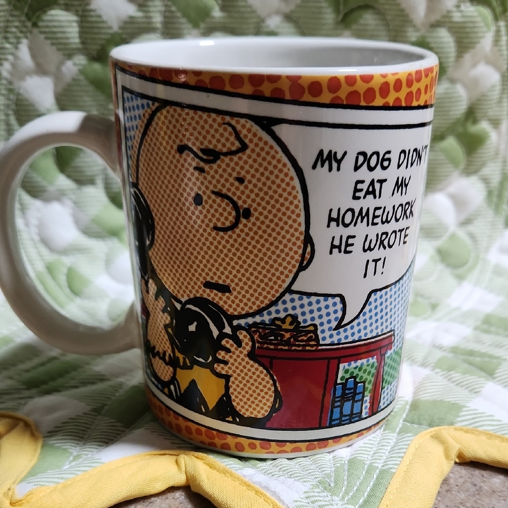 Peanuts Gibson Mug with Multicolor Design